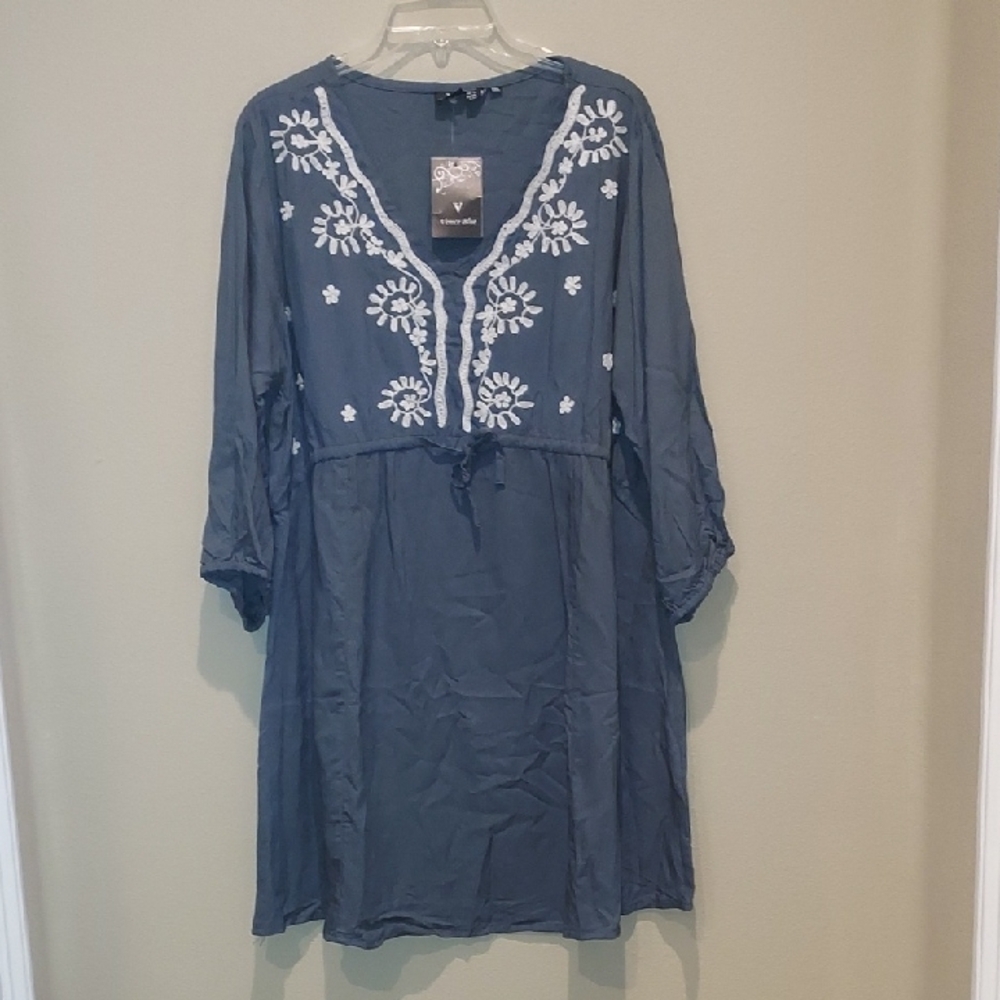 Venice Blue Dress NWT